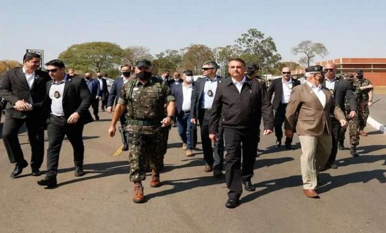 Presidente Jair Bolsonaro Em Solenidade De Passagem De Comando Do Comando De Operações Especiais Em Goiânia Foto, Alan Santos,PR