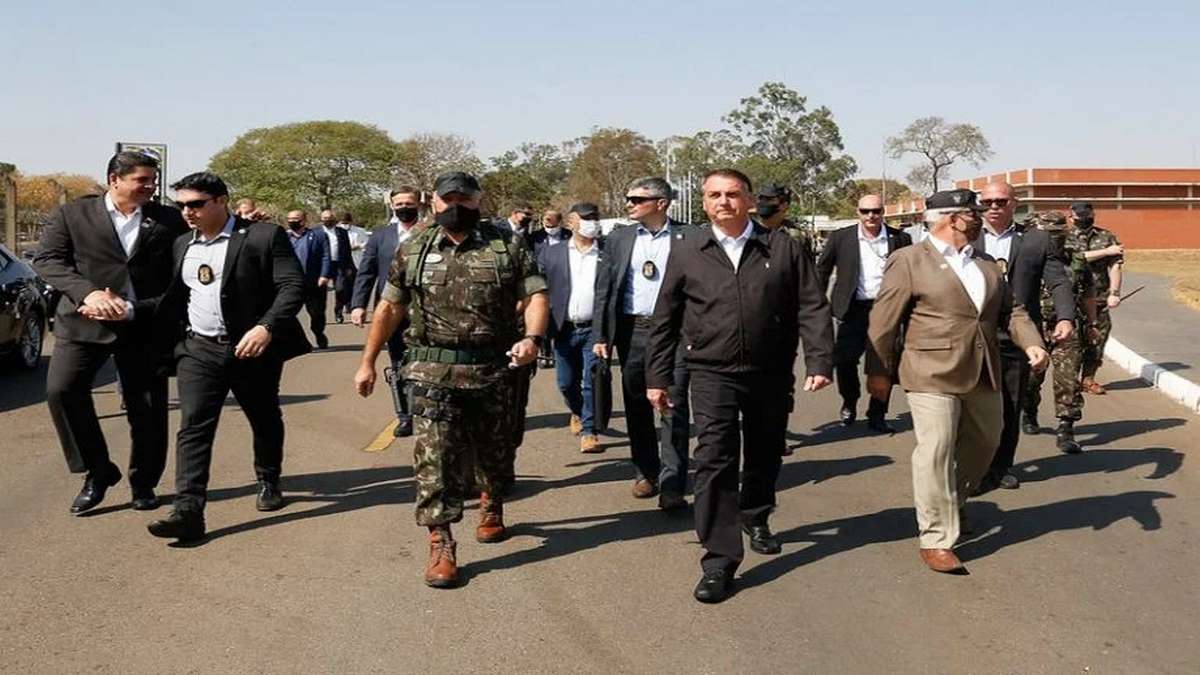 Presidente Jair Bolsonaro Em Solenidade De Passagem De Comando Do Comando De Operações Especiais Em Goiânia Foto, Alan Santos,PR