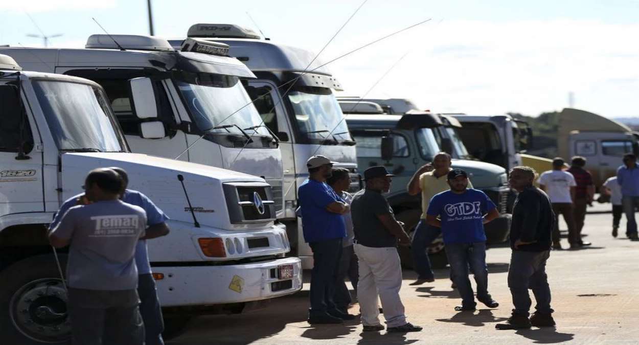 Caminhoneiros Estão Insatisfeitos Com Reajuste Do Diesel Foto, Agência Brasil,Marcelo Camargo