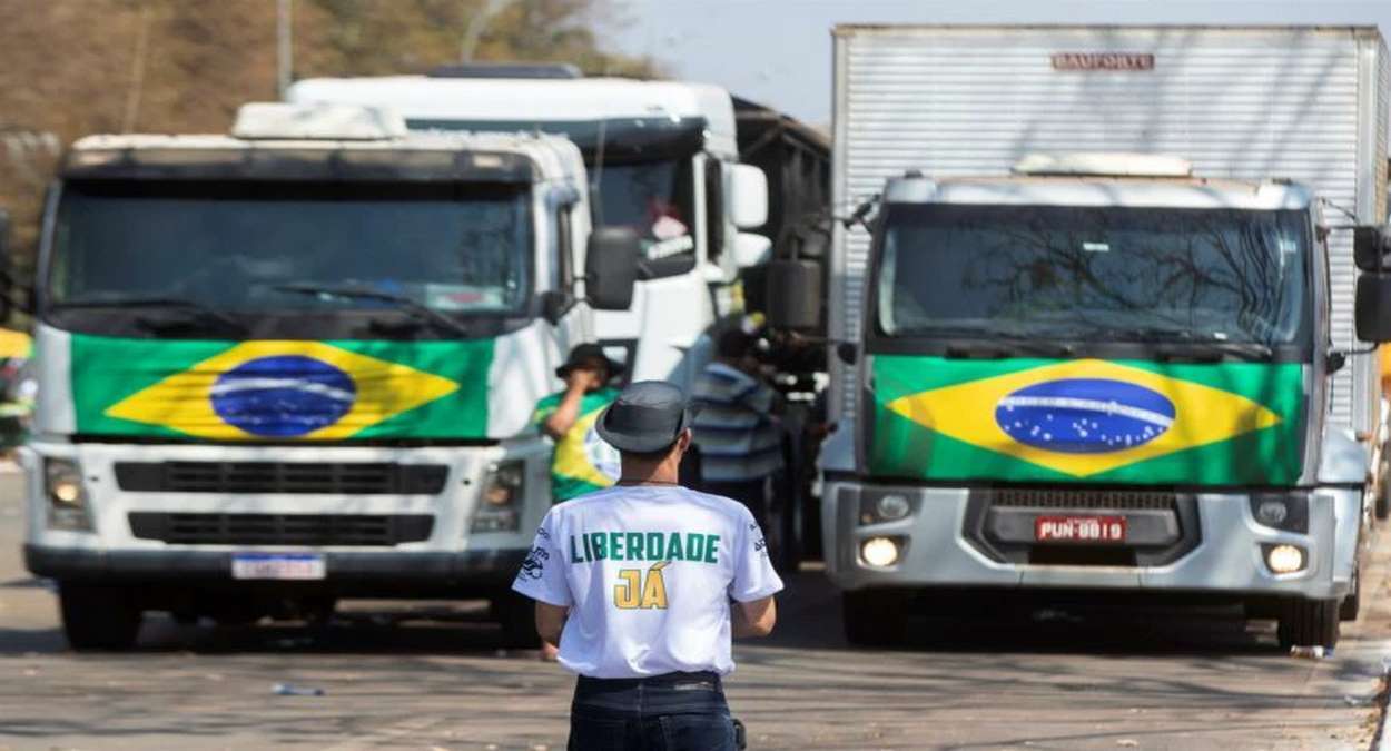 Caminhoneiros Realizaram Bloqueios Por Todo O País Foto, EFE, Joédson Alves