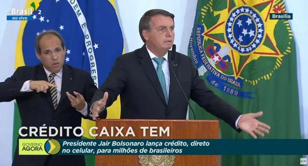 Jair Bolsonaro Participou De Evento Da Caixa Econômica Federal, Foto, Reprodução,YouTube