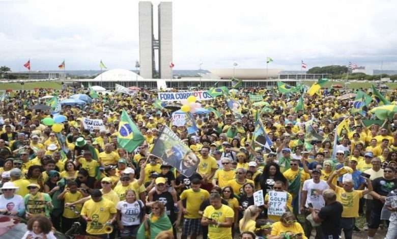 Manifestações Em Brasília Foto, José Cruz,Agência Brasil