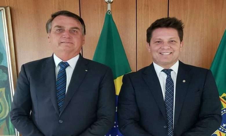 Mario Frias Ao Lado Do Presidente Jair Bolsonaro Foto, Divulgação