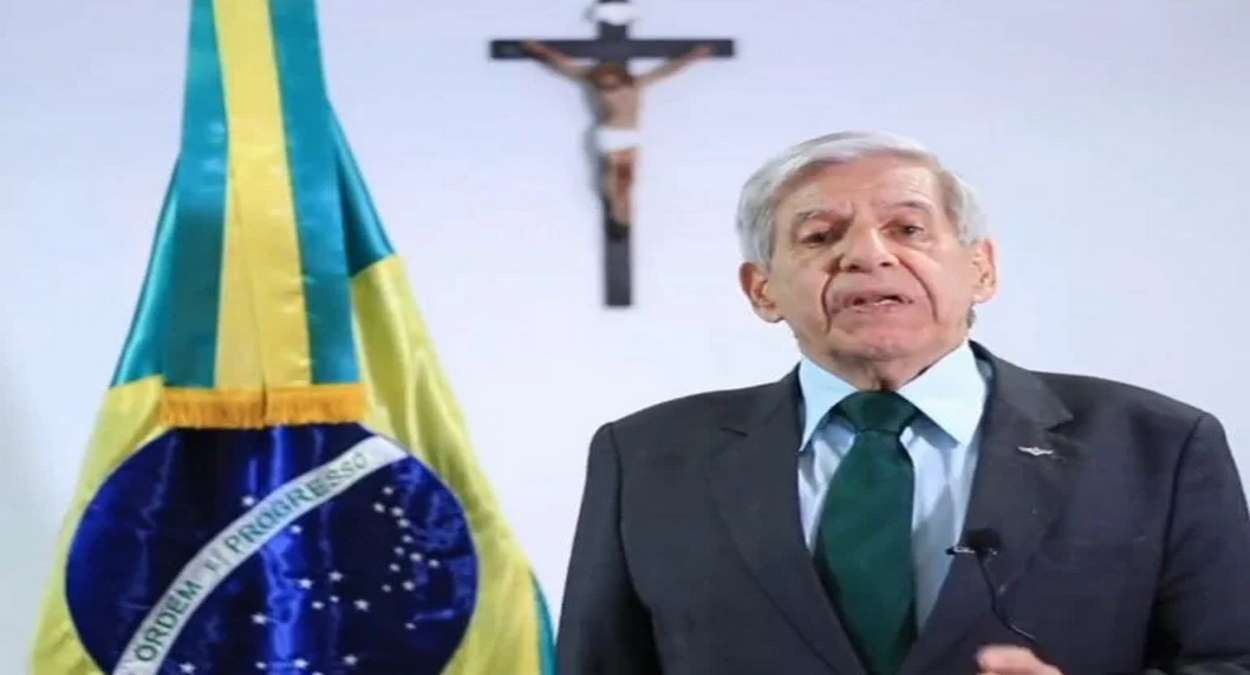 Ministro Do Gabinete De Segurança Institucional, Augusto Heleno, Foto, Reprodução,Redes Sociais