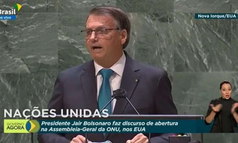 O Presidente Jair Bolsonaro Falou Na Assembleia Geral Da ONU, Em Nova Iorque,Foto, Reprodução,TV Brasil