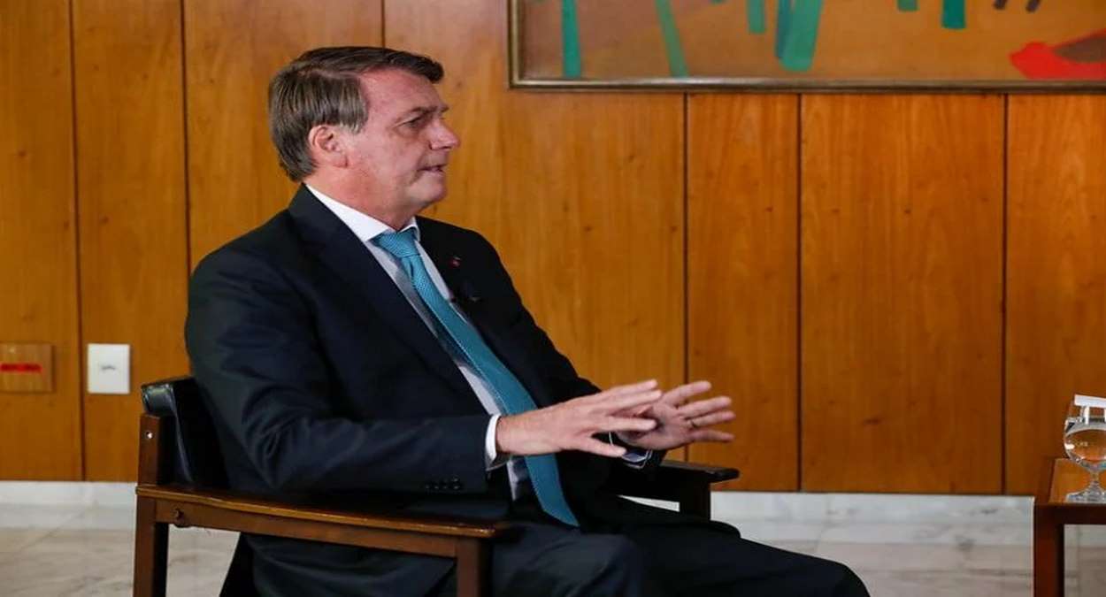 Presidente Jair Bolsonaro Concede Entrevista No Palácio Do Planalto, Foto, Alan Santos,PR