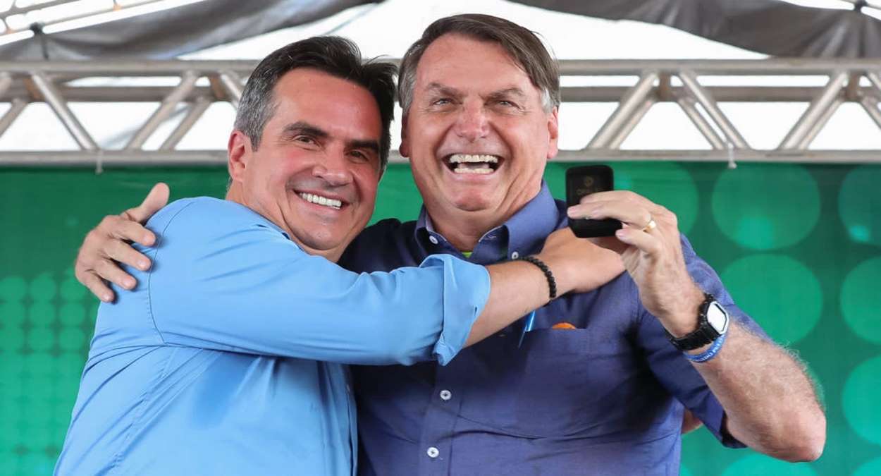 Presidente Jair Bolsonaro E O Ministro Da Casa Civil, Ciro Nogueira Foto, PR,Isac Nóbrega