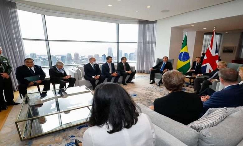 Reunião Entre O Presidente Jair Bolsonaro E O Primeiro Ministro Do Reino Unido, Boris Johnson Foto, Alan Santos,PR
