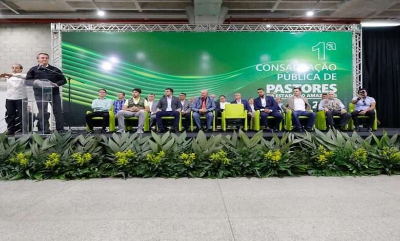 Bolsonaro Participou De Consagração Pública De Pastores Do Estado Do Amazonas Foto,Isac Nóbrega,PR