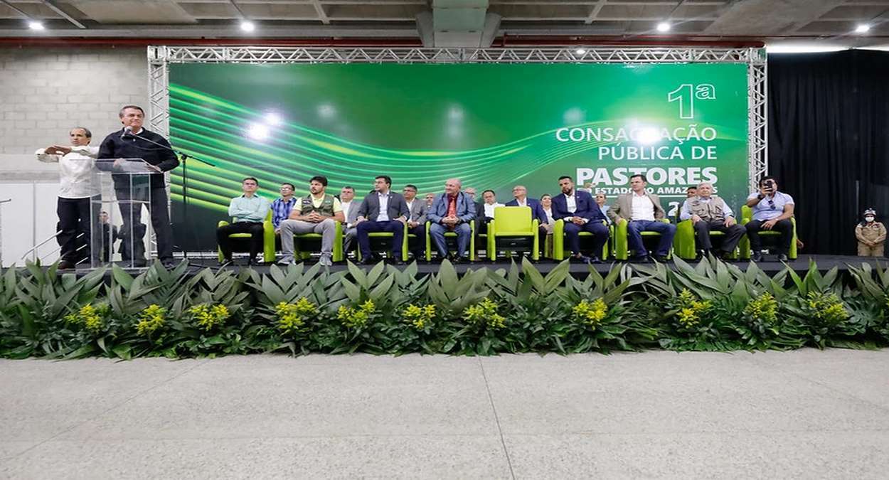 Bolsonaro Participou De Consagração Pública De Pastores Do Estado Do Amazonas Foto,Isac Nóbrega,PR