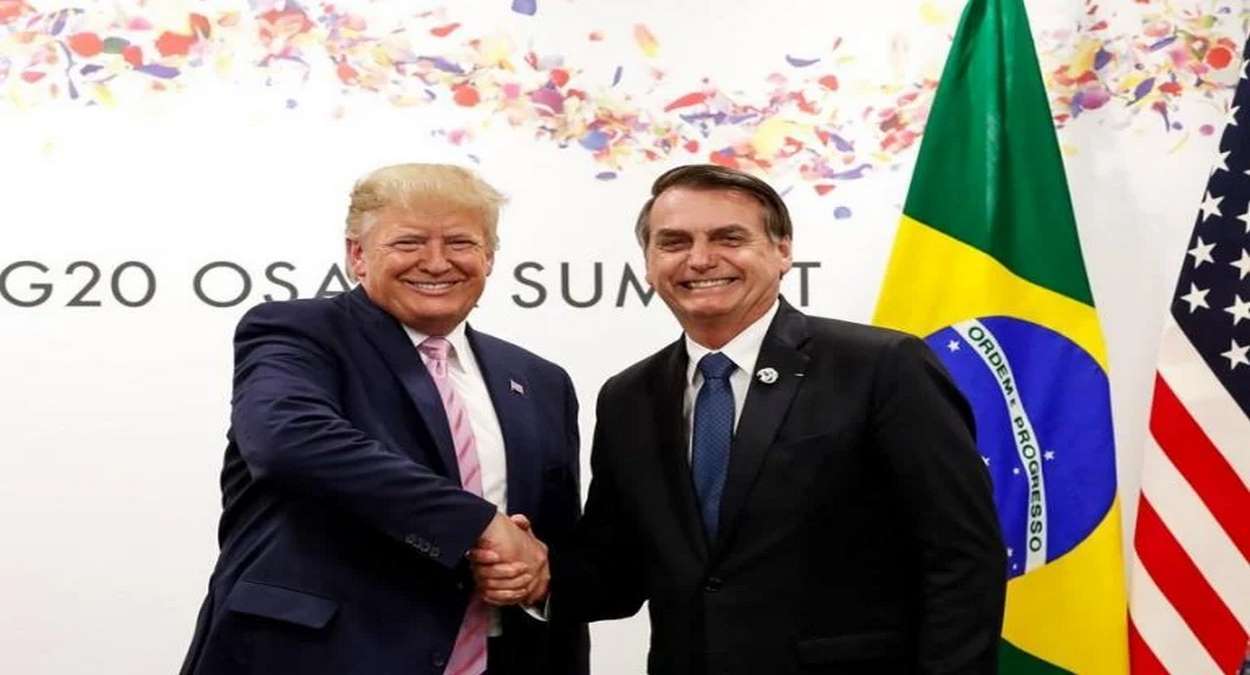 Donald Trump E Jair Bolsonaro São Aliados,Foto, Reprodução,Redes Sociais