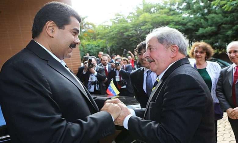 Ex Presidente Luiz Inácio Lula Da Silva E O Líder Venezuelano Nicolás Maduro Foto,PT,Ricardo Stuckert