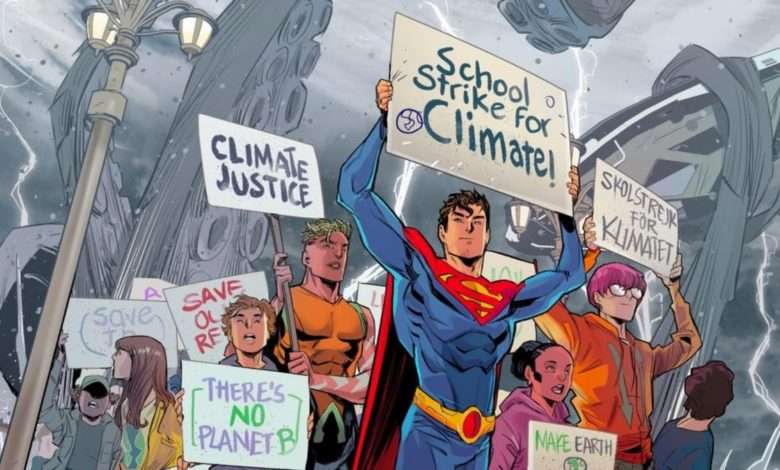 Imagem Da Próxima Edição Dos Quadrinhos Mostra Filho De Clark Kent Em Manifestação Foto,Divulgação,DC Comics