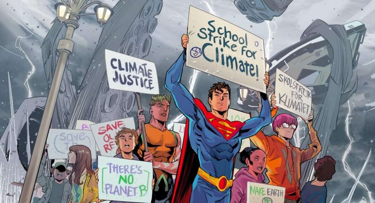 Imagem Da Próxima Edição Dos Quadrinhos Mostra Filho De Clark Kent Em Manifestação Foto,Divulgação,DC Comics