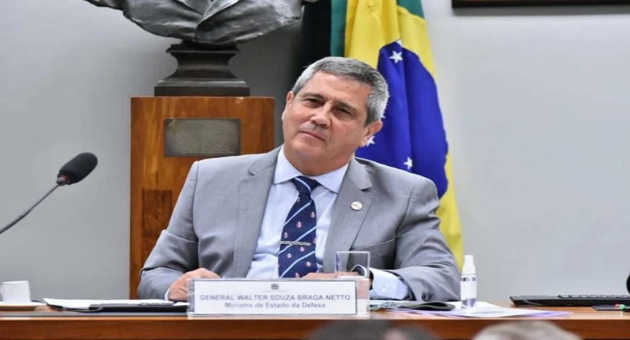 Ministro Da Defesa, Walter Braga Netto,Foto,Reila Maria,Câmara Dos Deputados