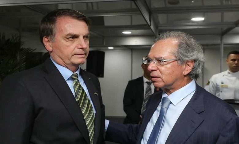 Presidente Jair Bolsonaro E Ministro Paulo Guedes Foto, PR,Marcos Corrêa