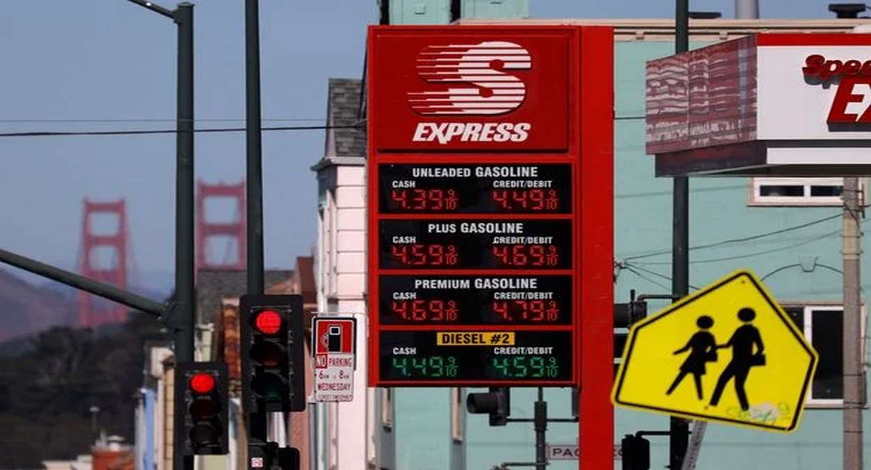 Em Um Ano, O Preço Da Gasolina Aumentou 60% Nos Estados Unidos, Foto, Justin Sullivan,Barron's