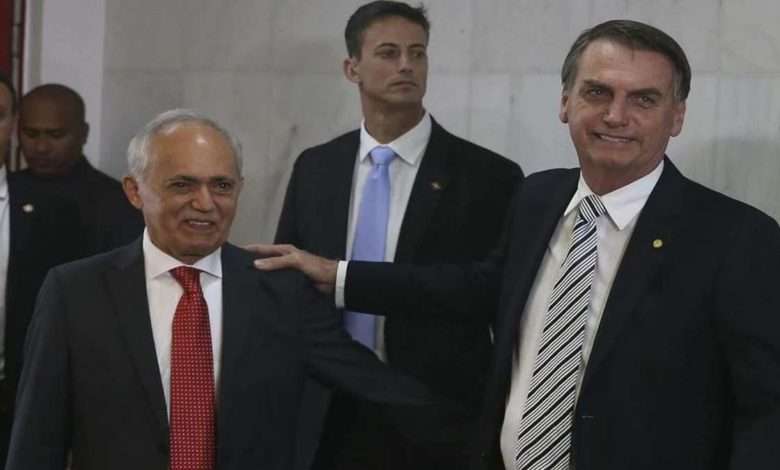 Ministro Raimundo Carreiro E Presidente Jair Bolsonaro Foto,Agência Brasil,Valter Campanato