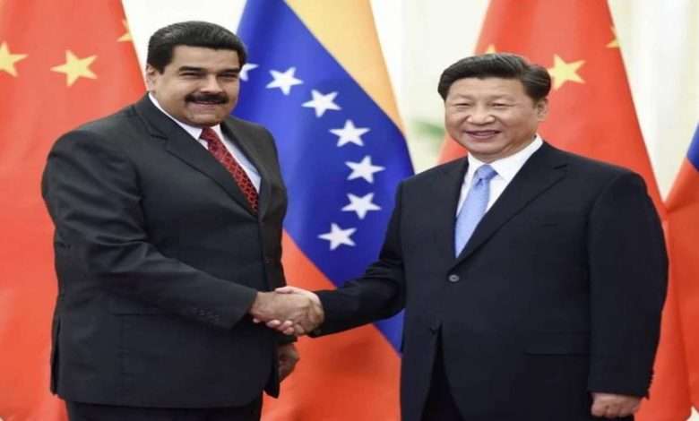 Os Ditadores Nicolás Maduro, Da Venezuela, E Xi Jinping, Da China, Foto,Li Xueren,Xinhua