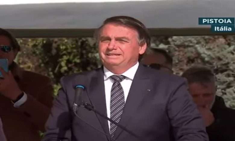 Presidente Jair Bolsonaro Discursa Em Evento Na Itália Foto, Reprodução YouTube,TV Brasil