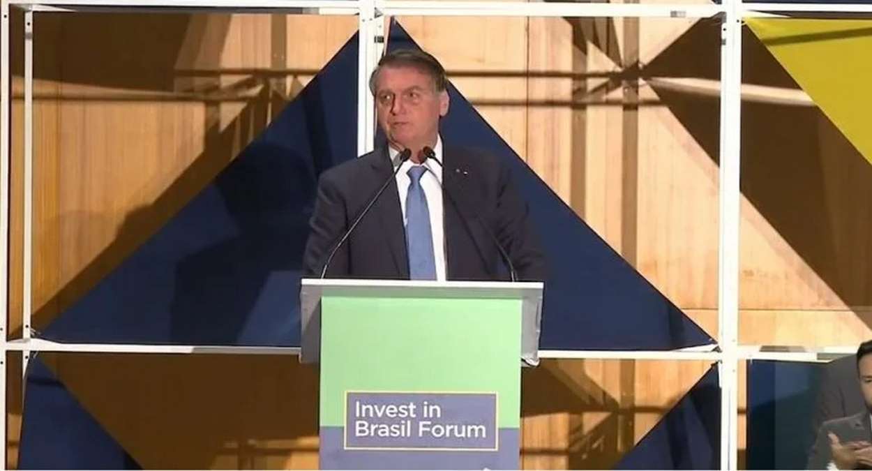 Presidente Jair Bolsonaro Em Dubai, Nos Emirados Árabes Unidos,Foto,Reprodução,TV Brasil