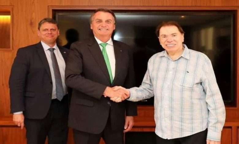 Encontro Entre O Presidente Jair Bolsonaro E Silvio Santos Foto, Divulgação