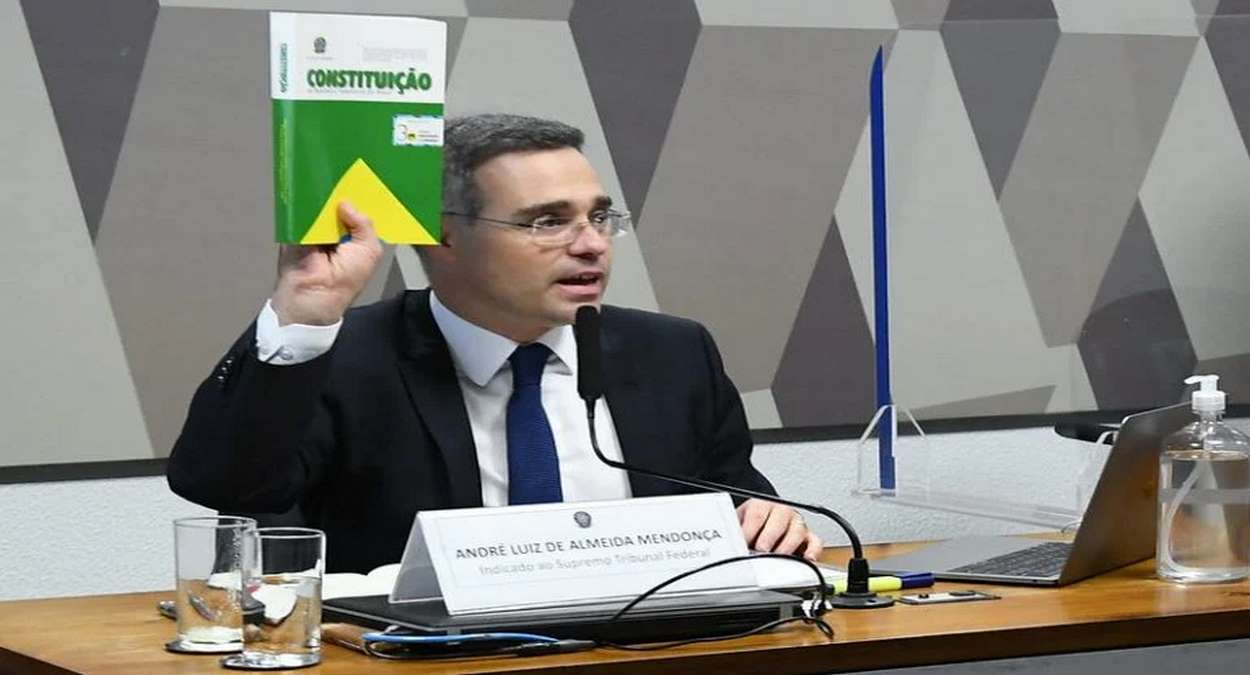 Futuro Ministro Do Supremo Tribunal Federal André Mendonça,Foto,Marcos Oliveira,Agência Senado