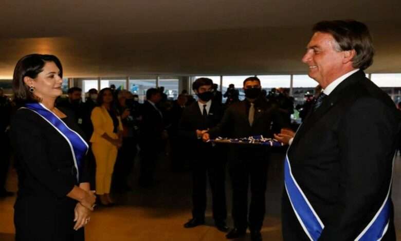 Michelle Bolsonaro Recebeu A Ordem De Rio Branco,foto,PR,Alan Santos