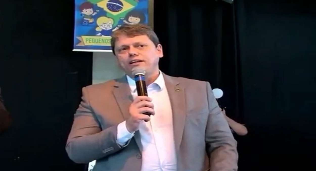 Ministro Tarcísio De Freitas Foto,Reprodução,Youtube