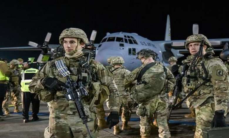 EUA Enviaram Mais 7 Mil Soldados Para A Alemanha Foto, EFE,EPA,Gatis Indrevics