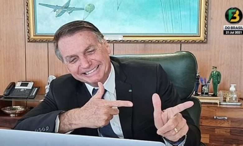 Presidente Jair Bolsonaro Foto, Reprodução,YouTube,Foco Do Brasil