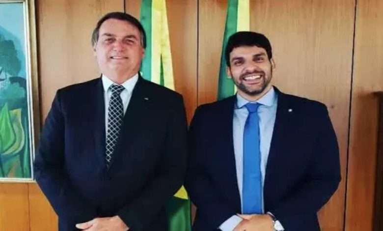 Presidente Jair Bolsonaro E O Secretário André Porciuncula Foto, Reprodução