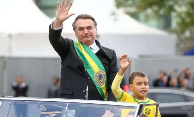 Presidente Jair Bolsonaro No Desfile De 7 De Setembro De 2019 Foto,Folhapress,Pedro Ladeira