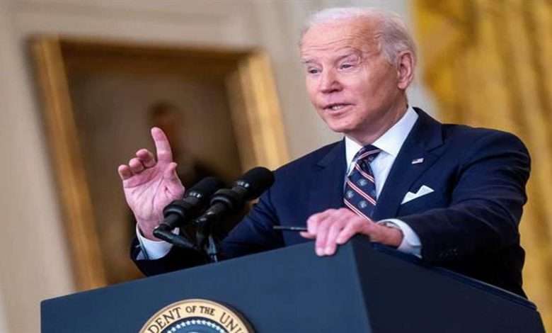 Presidente Dos Estados Unidos, Joe Biden, Anunciou Sanções Contra A Rússia Foto,EFE,EPA,Shawn Thew