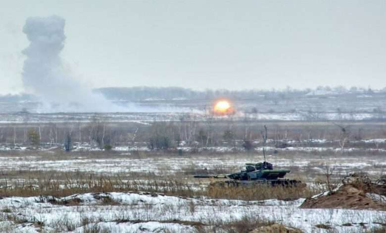 Tensão Militar Na Fronteira Da Rússia Com A Ucrânia Continua Foto,EFE,EPA,Sergey Kozlov