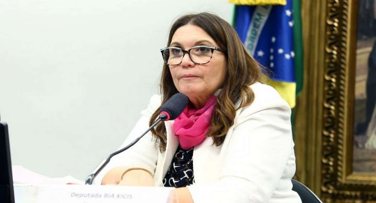 Deputada Bia Kicis Foto, Cleia Viana,Câmara Dos Deputados