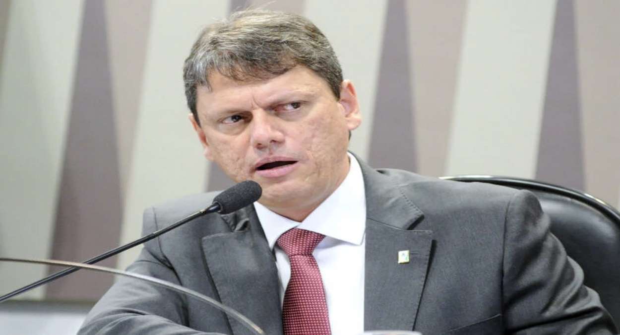 Ministro Da Infraestrutura, Tarcísio Freitas , Foto, Agência Senado,Pedro França