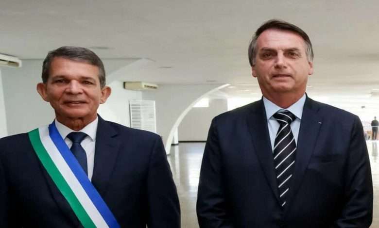 Presidente Jair Bolsonaro Ao Lado Do Presidente Da Petrobras, Joaquim Silva E Luna Foto, PR,Marcos Corrêa