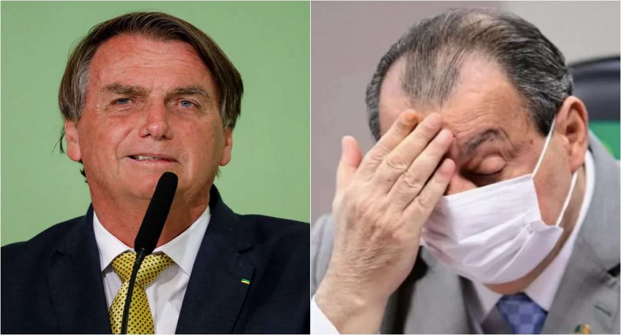 Presidente Jair Bolsonaro E O Senador Omar Aziz Foto, PR,Isac Nóbrega,Agência Senado,Edilson Rodrigues