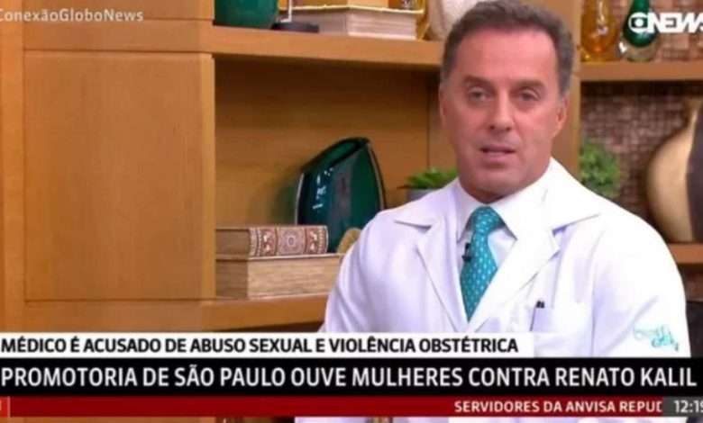 Renato Kalil é Alvo De Acusações De De Violência Obstétrica Foto, Reprodução,Globo News