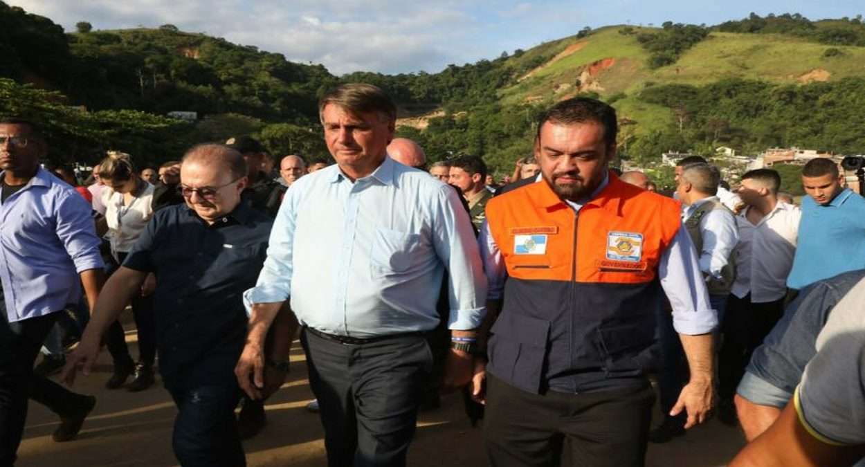 Bolsonaro Visita Angra Ao Lado Do Governador Do Rio, Cláudio Castro Foto, Governo Do Rio,Ernesto Carriço