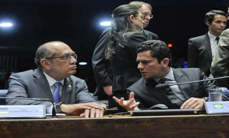 Gilmar Mendes E Sergio Moro Foto,Jane De Araújo,Agência Senado
