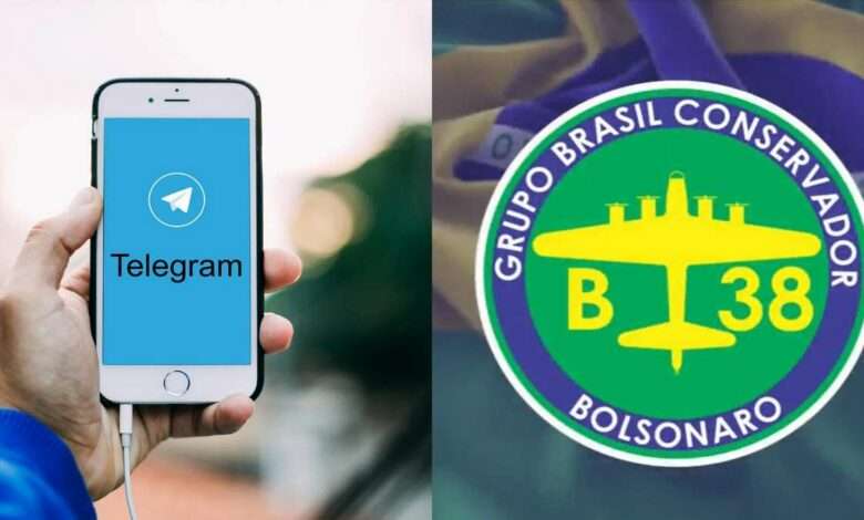 Telegram Suspendeu O Grupo B 38, Apoiador De Bolsonaro Fotos, Pixabay , Reprodução,Facebook B 38