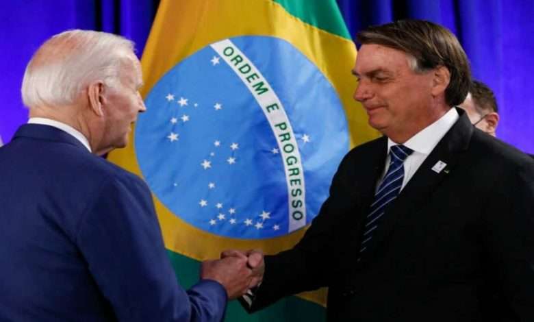 Bolsonaro E Biden Se Encontram Nos Estados Unidos Foto,Alan Santos,PR