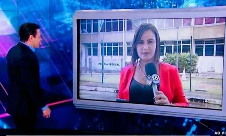 Driele Veiga Era Repórter De Afiliada Do SBT Em Salvador Foto, Reprodução,TV Aratu