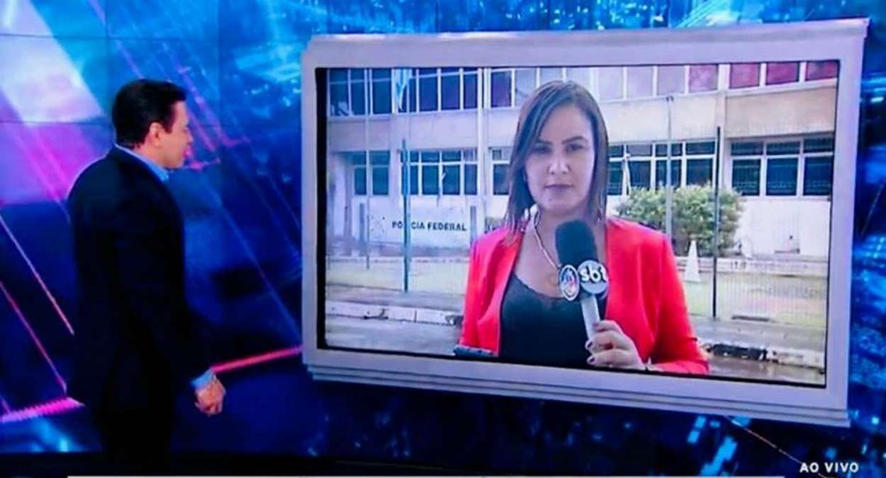 Driele Veiga Era Repórter De Afiliada Do SBT Em Salvador Foto, Reprodução,TV Aratu
