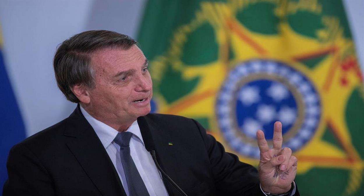 Presidente Jair Bolsonaro Foto,EFE,Joédson Alves
