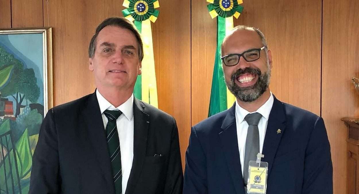 Presidente Jair Bolsonaro E Allan Dos Santos Foto, Reprodução,Arquivo Pessoal