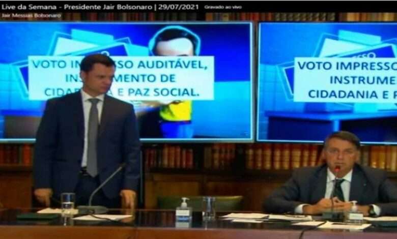 Live De Bolsonaro Em Julho De 2021 Foto,Reprodução,YouTube