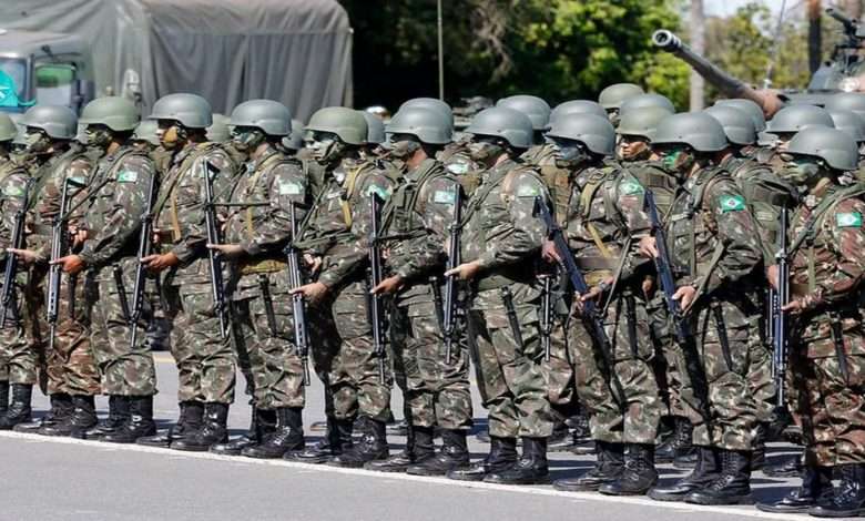 Militares Do Exército Brasileiro Foto,PR,Marcos Corrêa
